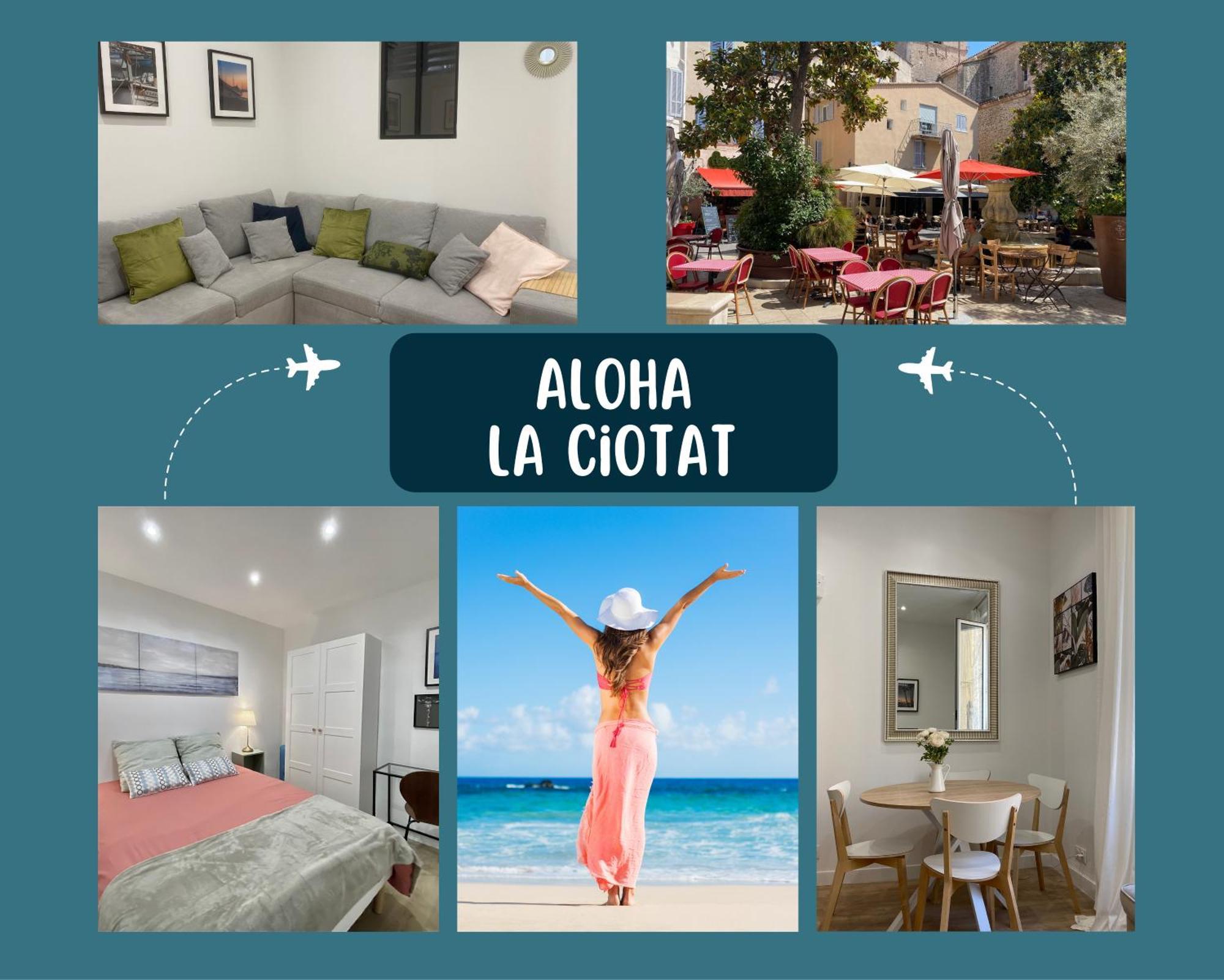 Aloha Climatise Parking By Laconciergerie13 La Ciotat Kültér fotó